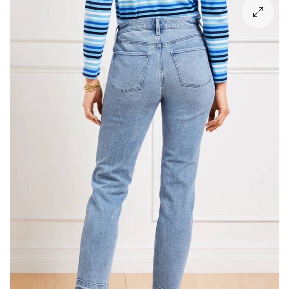 Talbots High Rise Light Blue Jeans - Picture 2 of 12